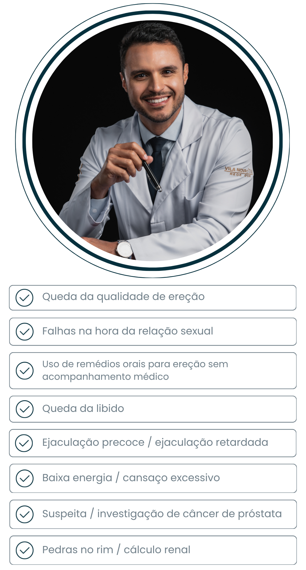 Sintomas para procurar um urologista em mobile
